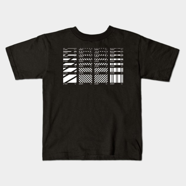 Lines Graphic Kids T-Shirt by Ekliptik